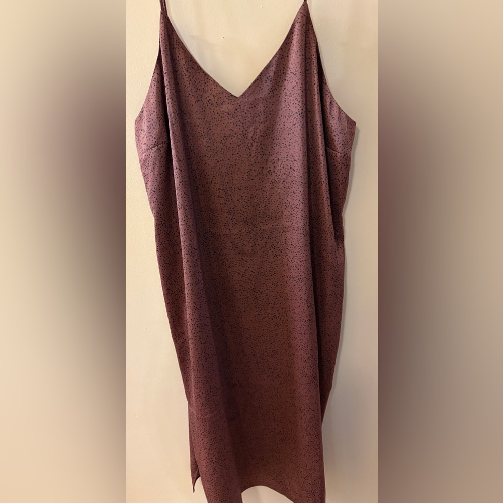Reitman’s Signature brown & black speckled  midi Slip dress - XXL